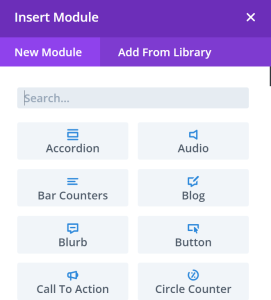 divi modules